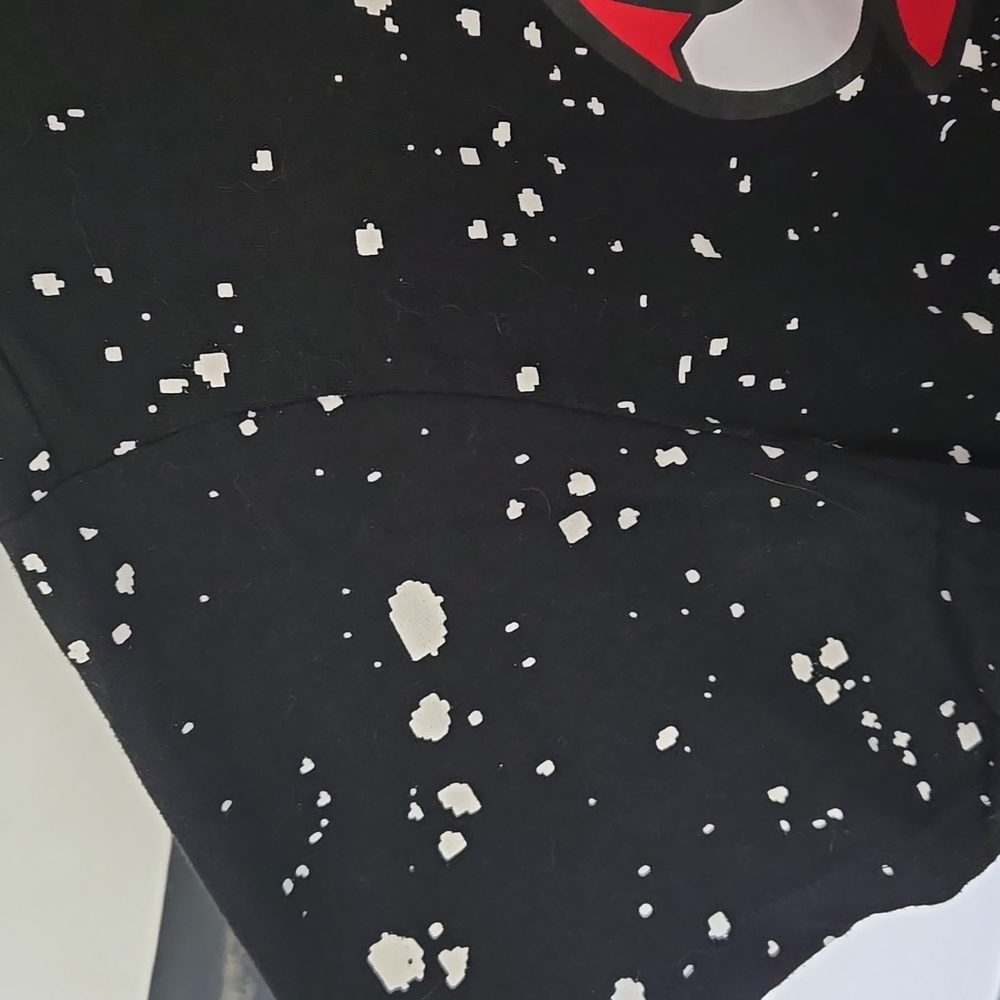 R.S. 1NE Black Graphic T-Shirt with Bull Design - Picture 2 of 12